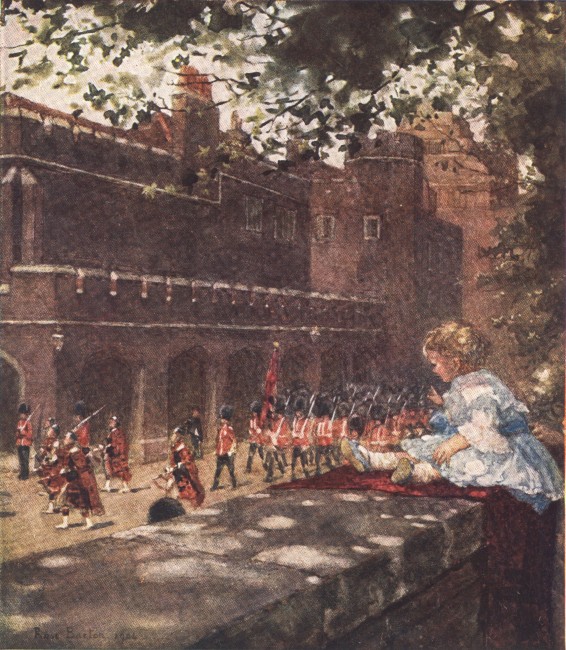 CHANGING THE GUARD, ST. JAMES'S PALACE