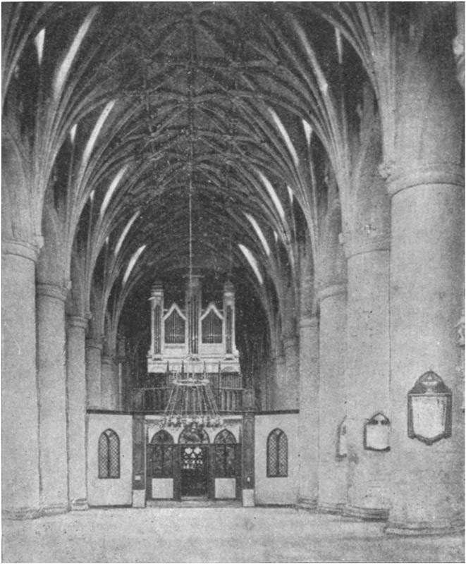 The Nave Before Restoration.