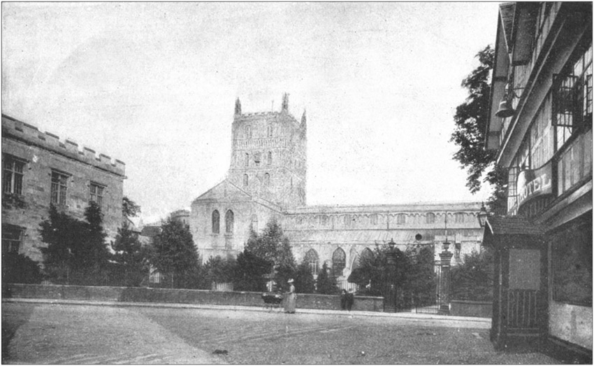 Tewkesbury Abbey, from the North.