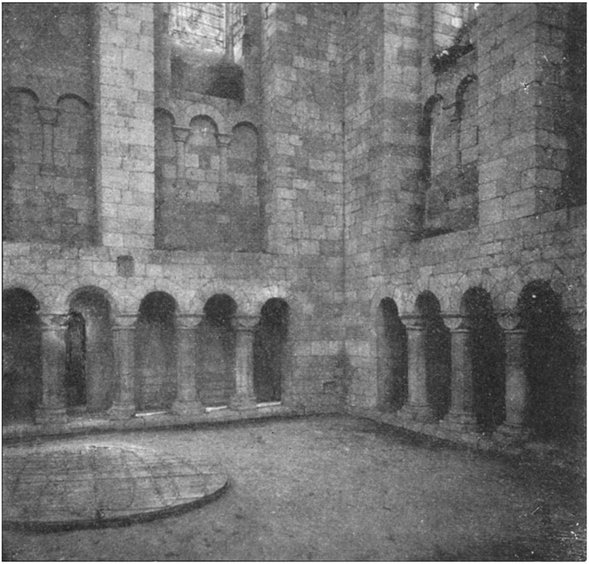 Interior of the Tower above the Vaulting.