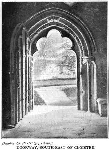 Doorway, South-east Of Cloister.