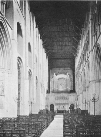 THE NAVE FROM THE WEST END.