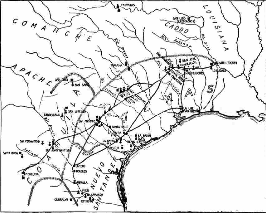 Texas in the 18th Century.