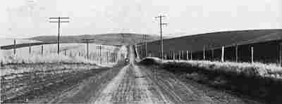 INLAND EMPIRE HIGHWAY, TEN MILES EAST OF WALLA WALLA.