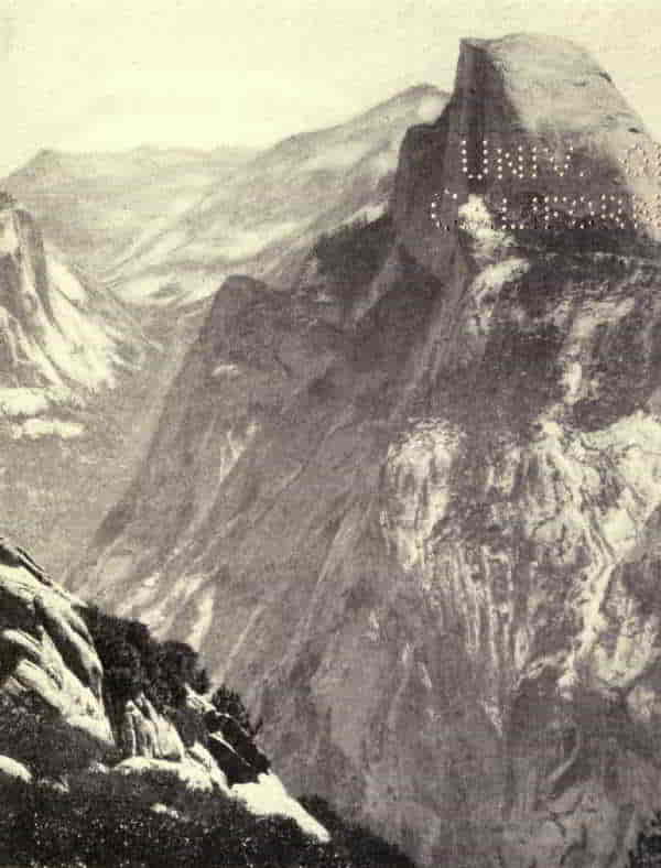 HALF DOME, YOSEMITE'S HOODED MONK