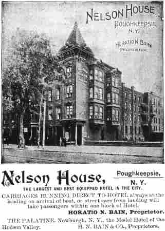 advert - Nelson House, Poughkeepsie, N. Y.