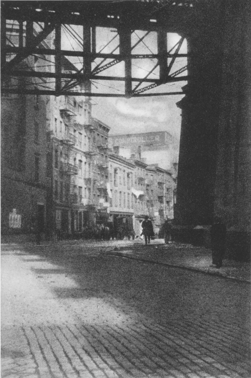 UNDER BROOKLYN BRIDGE, By A. E. Schaaf, Cleveland, Ohio